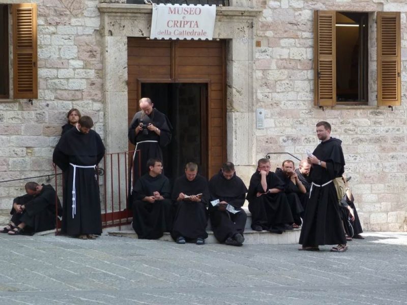 Broeders in Assisi