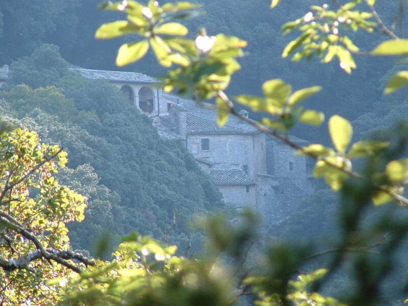 hermitage Eremo delle Carceri op Monte Subasio
