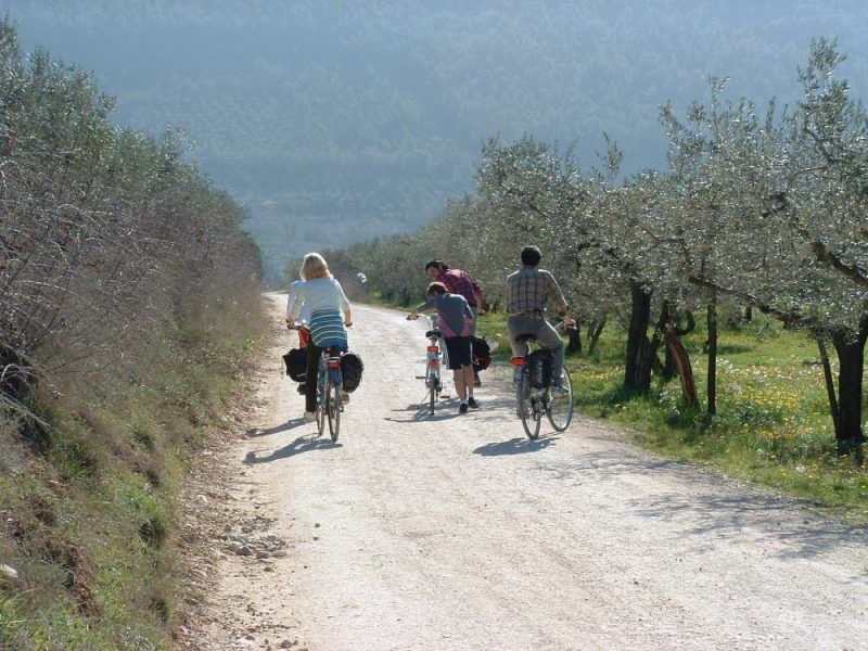 Familien Radreise in Umbrien